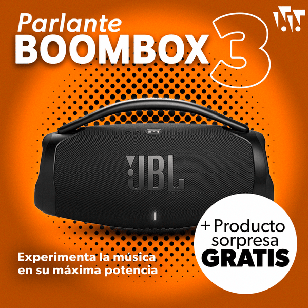 Parlante JBL Boombox 3 (CALIDAD 1.1)+ Garantía de 1 año